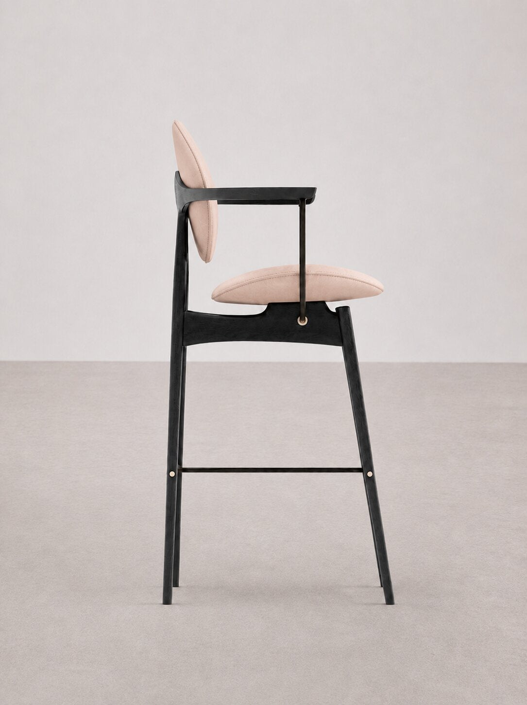 Bar Stool Rusa BA - Natural Leather