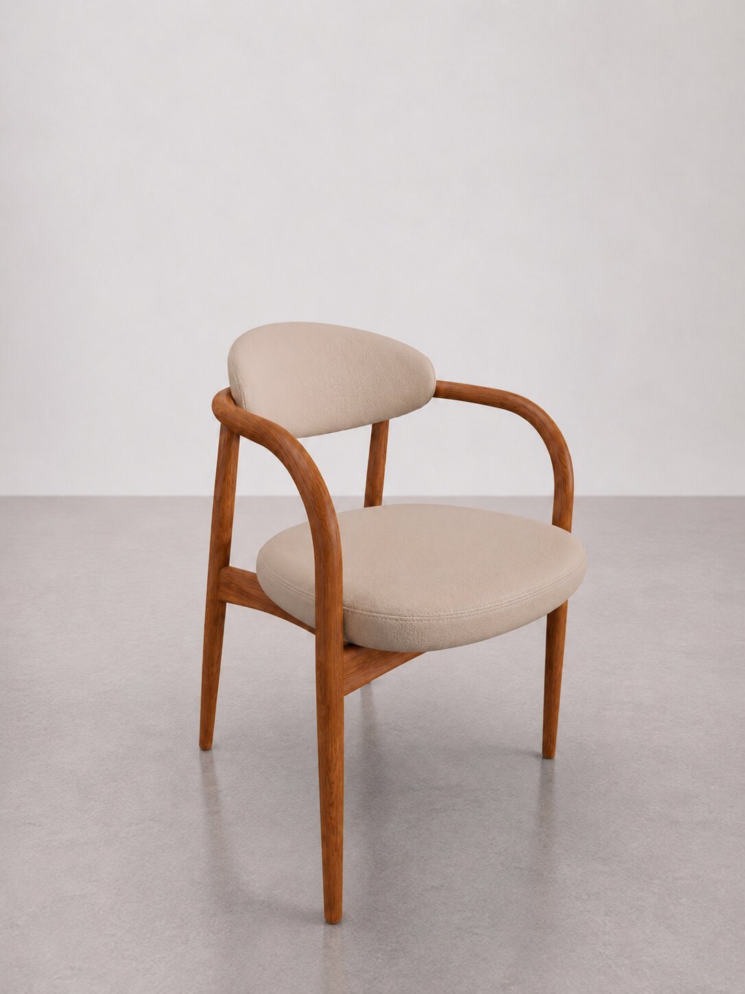 Chair Brebbia - Natural Leather