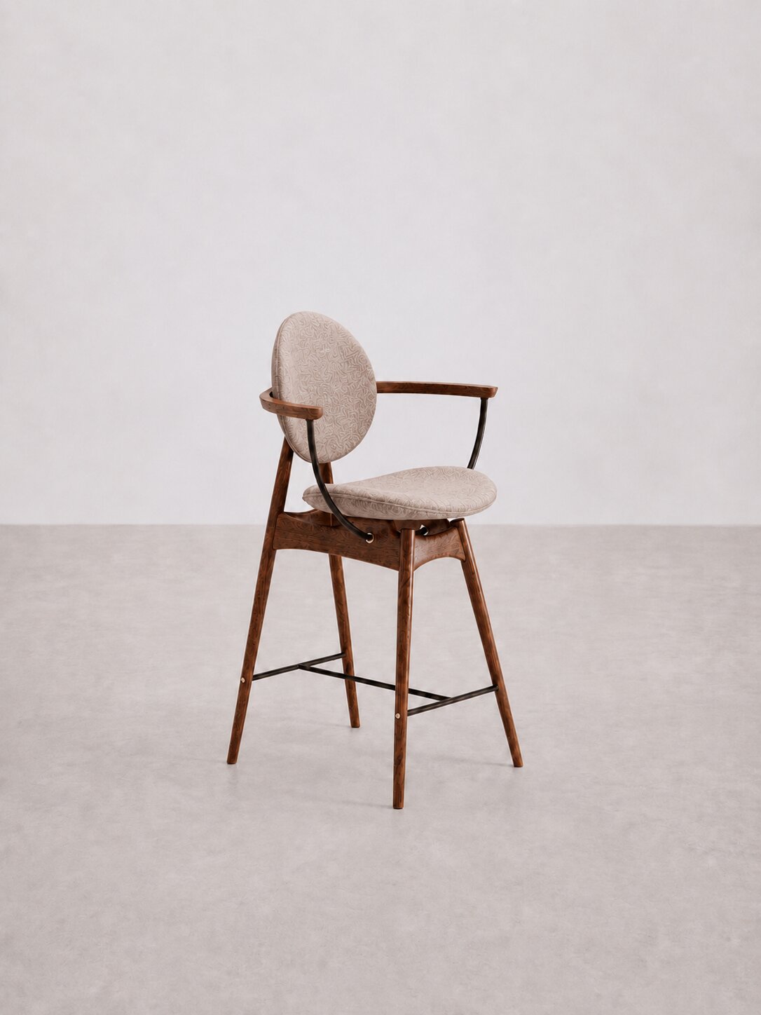 Semi-Bar Stool Rusa BA - Crown