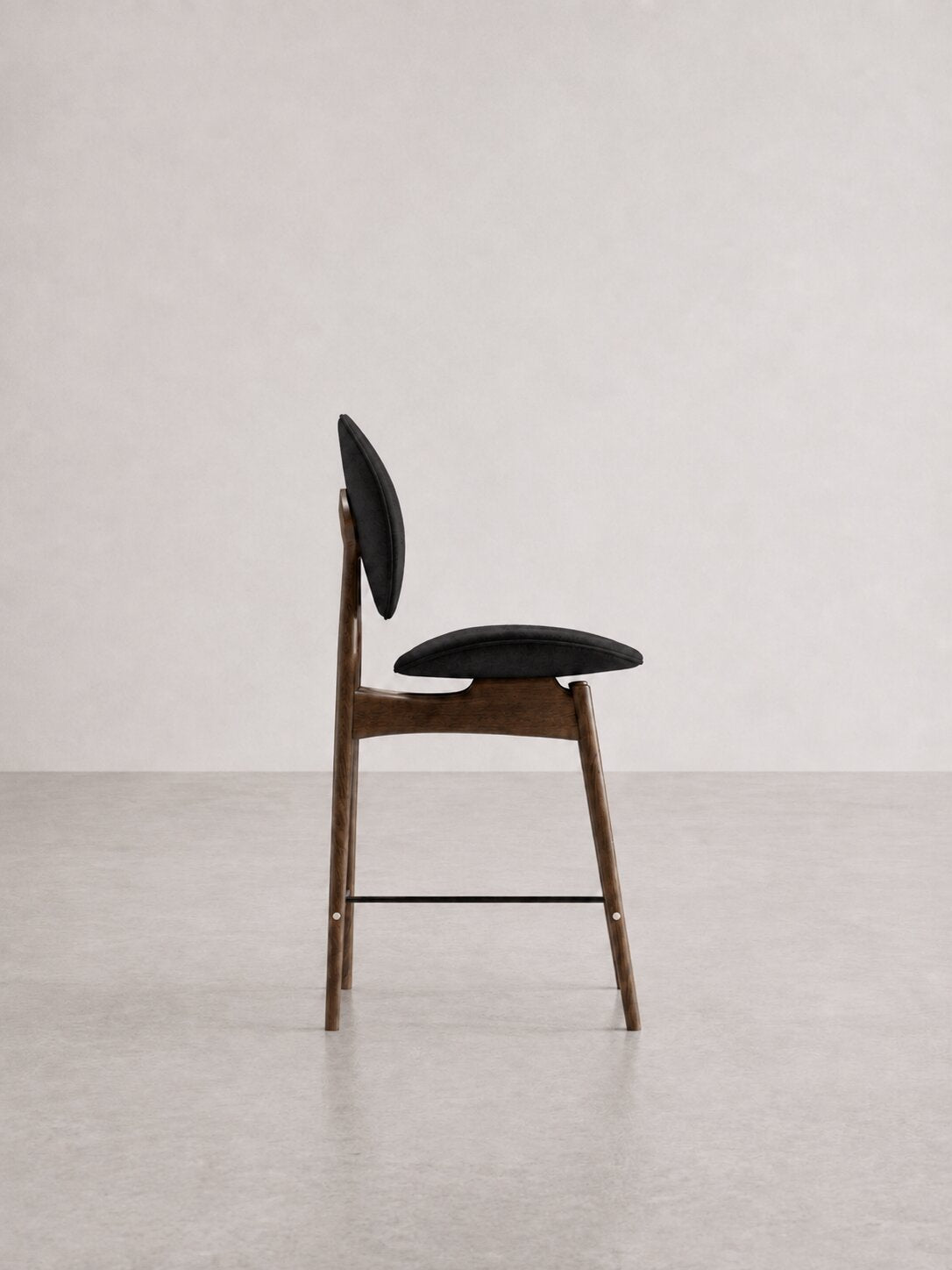 Semi-Bar Stool Rusa B - Velvet