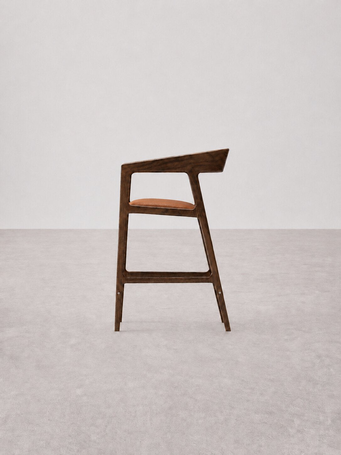 Semi-Bar Stool Ossola - Artificial Leather
