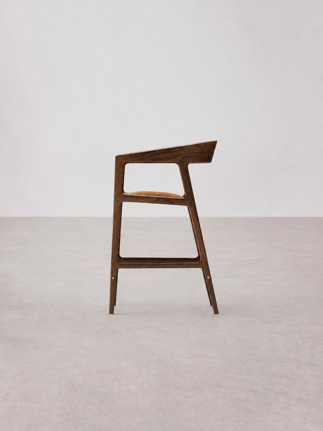 Semi-Bar Stool Ossola - Velvet