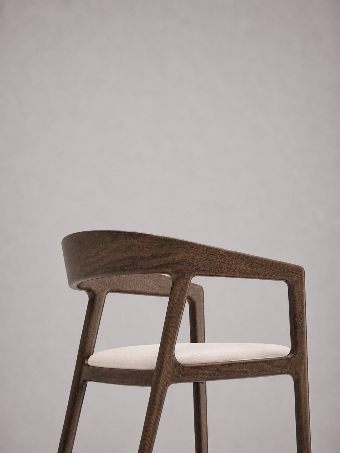 Semi-Bar Stool Ossola - Natural Leather