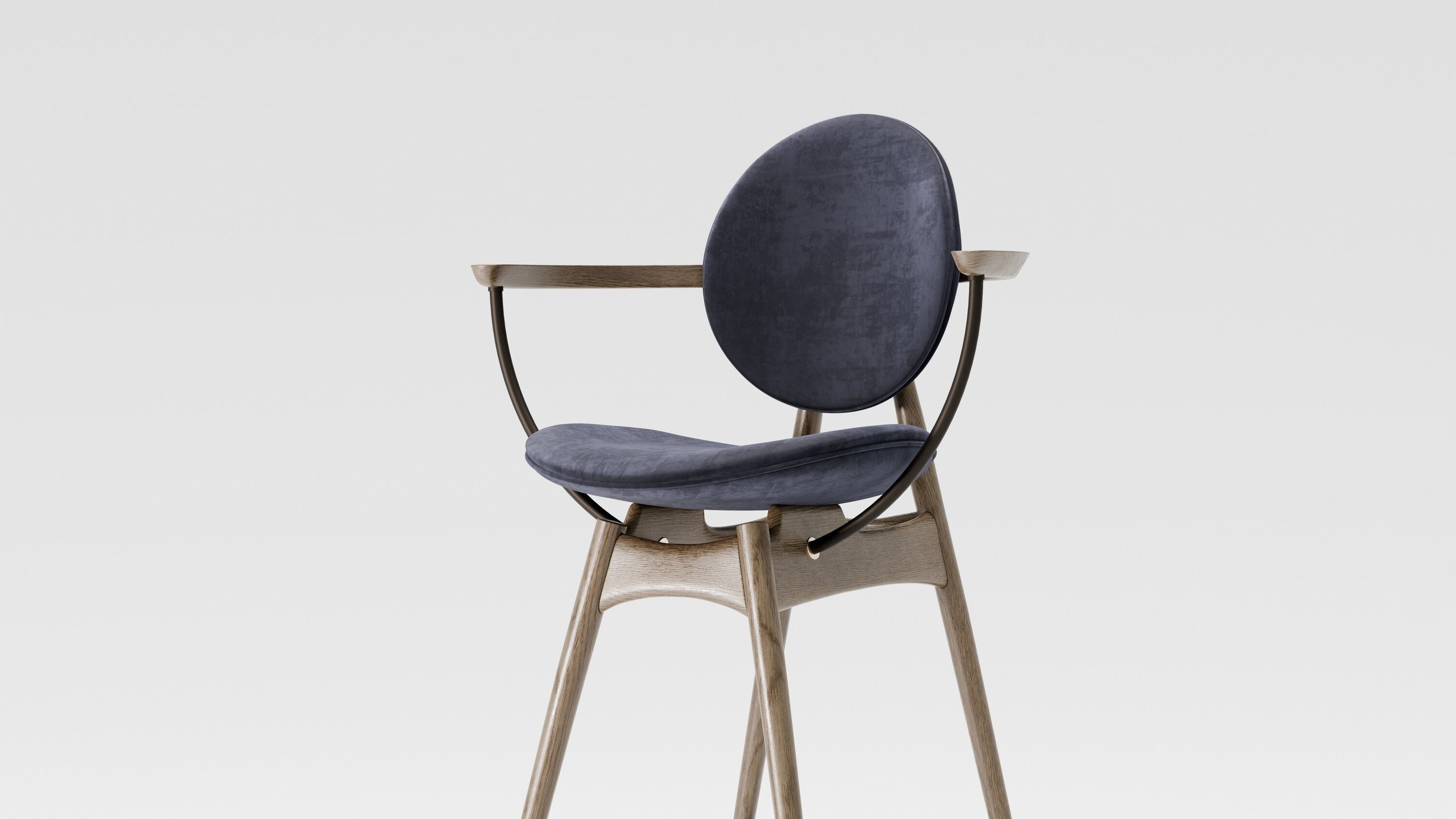 Semi - bar stool Rusa BA